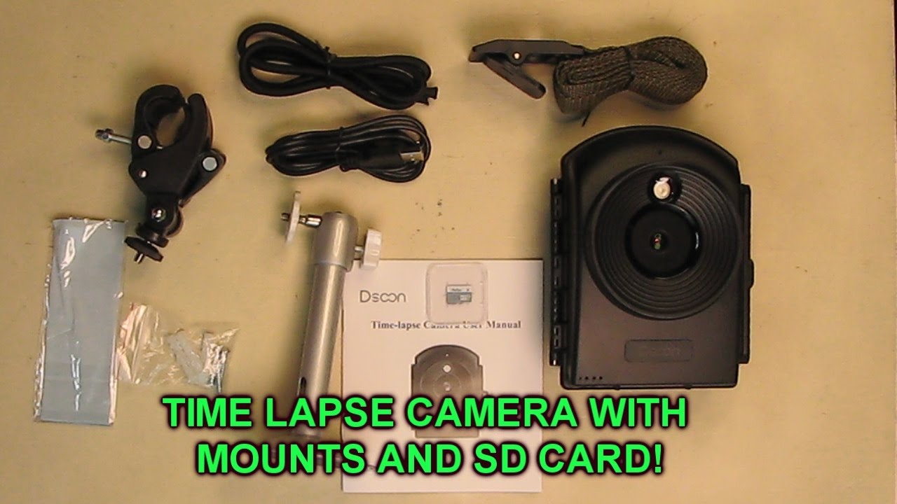 Time Lapse Indoor/Outdoor Camera 1080P 2.4