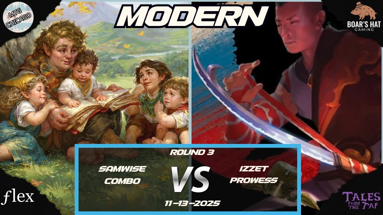 Комбо Сэмвайза против Иззета Провесса [MTG Modern, раунд 3]