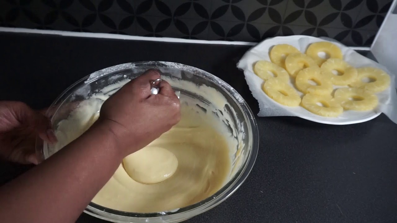 recette : gateau à l'ananas facile tres facile à realiser