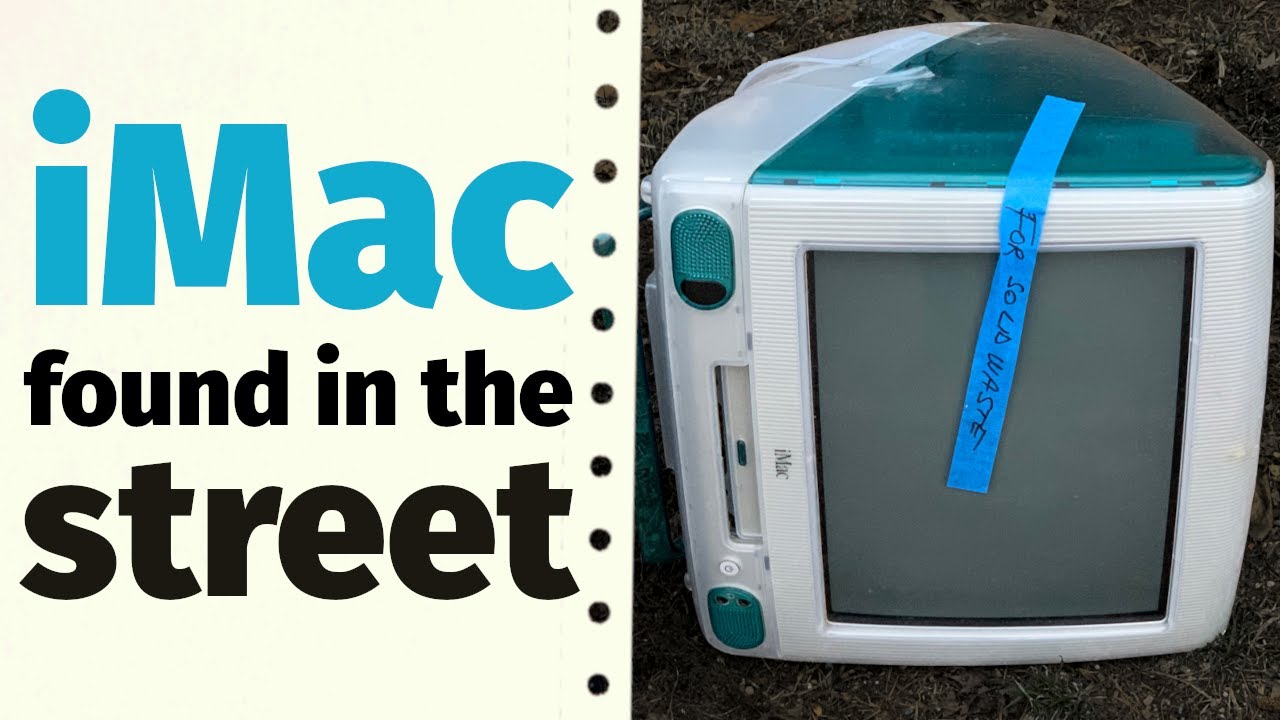 Someone trashed this Bondi Blue iMac G3... can I fix it?