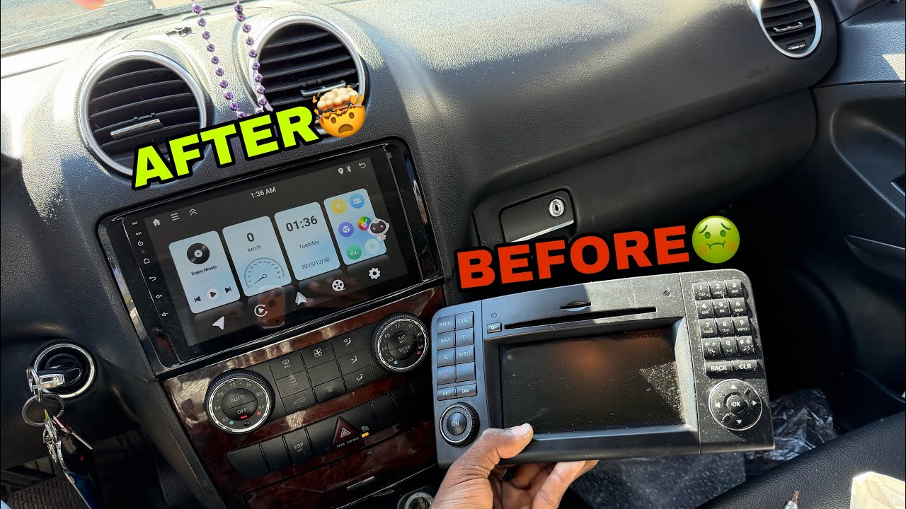 2009 Mercedes-Benz ML 350 Android installation 