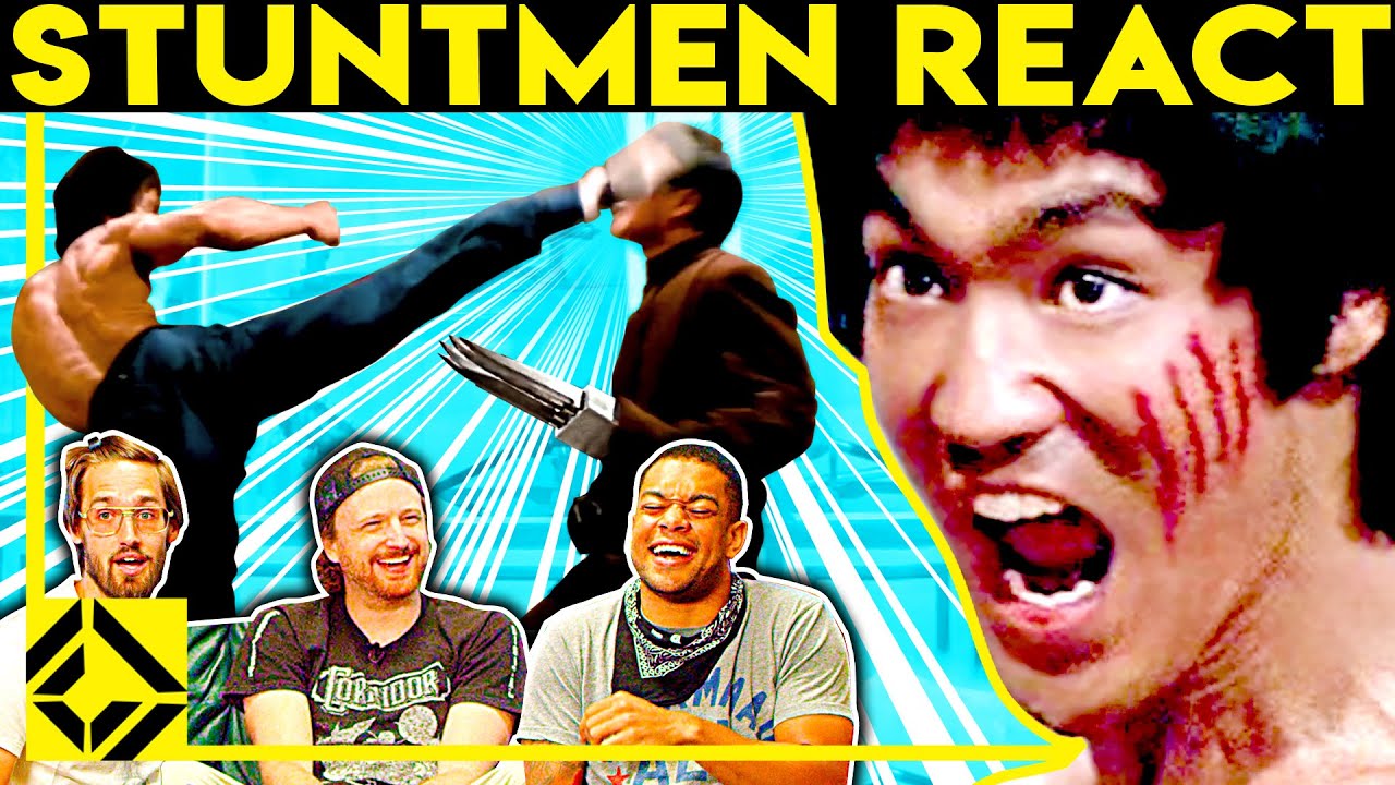 Stuntmen React to Bad & Great Hollywood Stunts 13