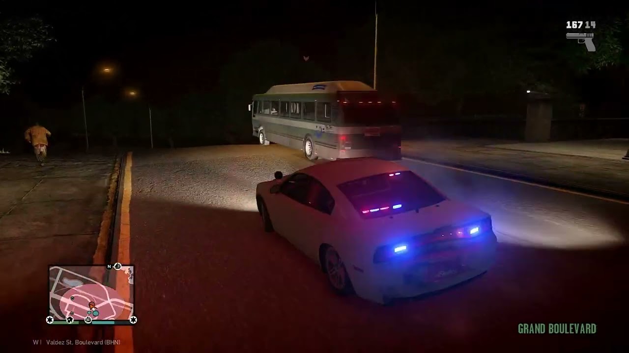 GTA 4 | LCPDFR | Police Chase 3 (Bus)