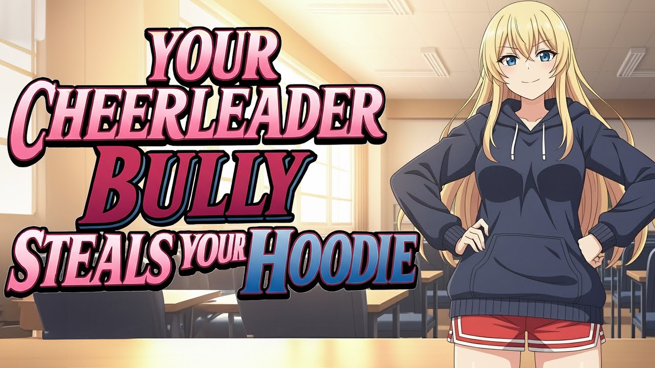 Your Cheerleader Bully Steals Your Hoodie [F4M] [ASMR]