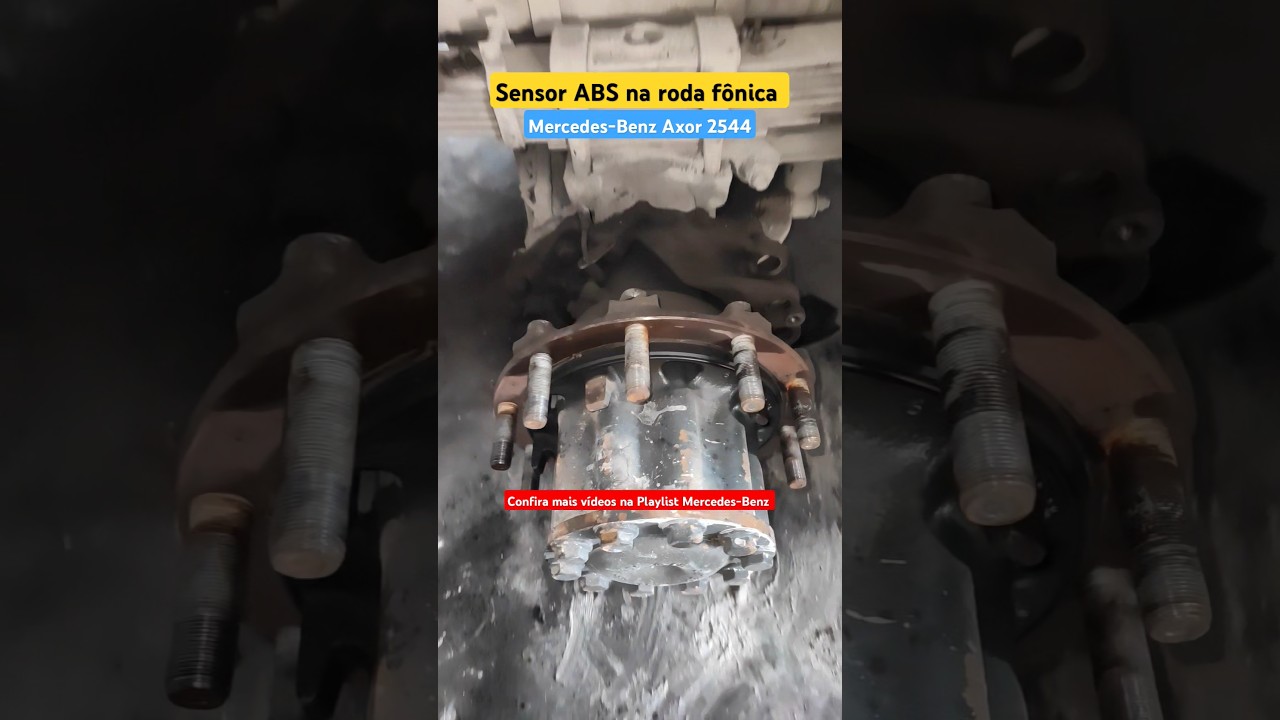 Sensor ABS na roda f&ocirc;nica - Mercedes-Benz Axor 2544