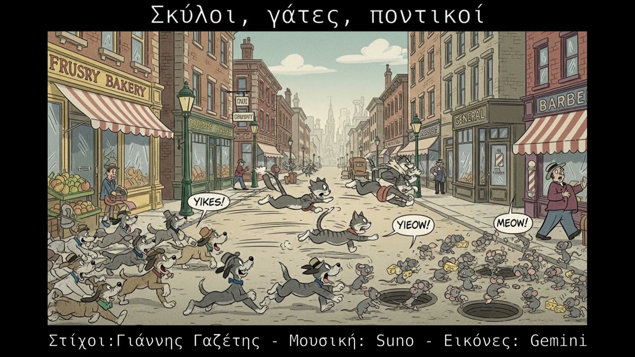Σκύλοι, γάτες, ποντικοί
