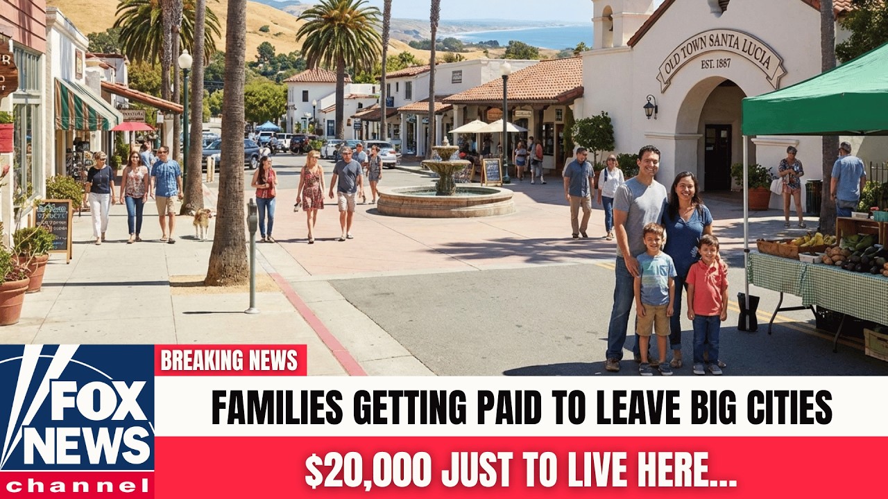 February Breaking News: 10 California Towns Paying Families $20,000 to Move There