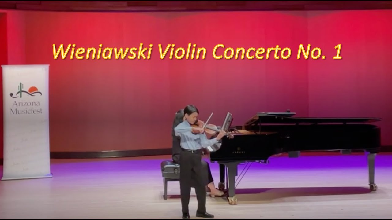 Wieniawski Violin Concerto No. 1 1st movement - Joshua Lee (13)