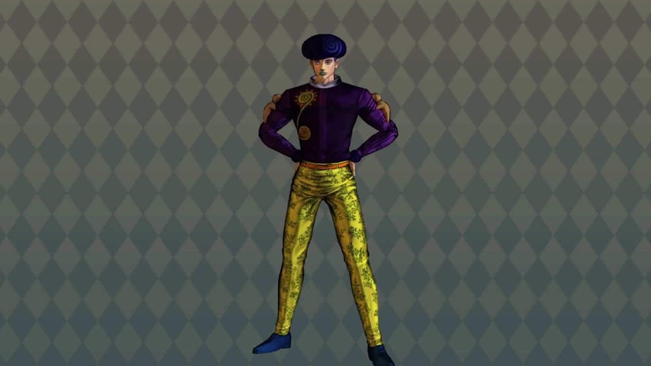 All SBR and JoJolion Poses (JJBA All Star Battle R)