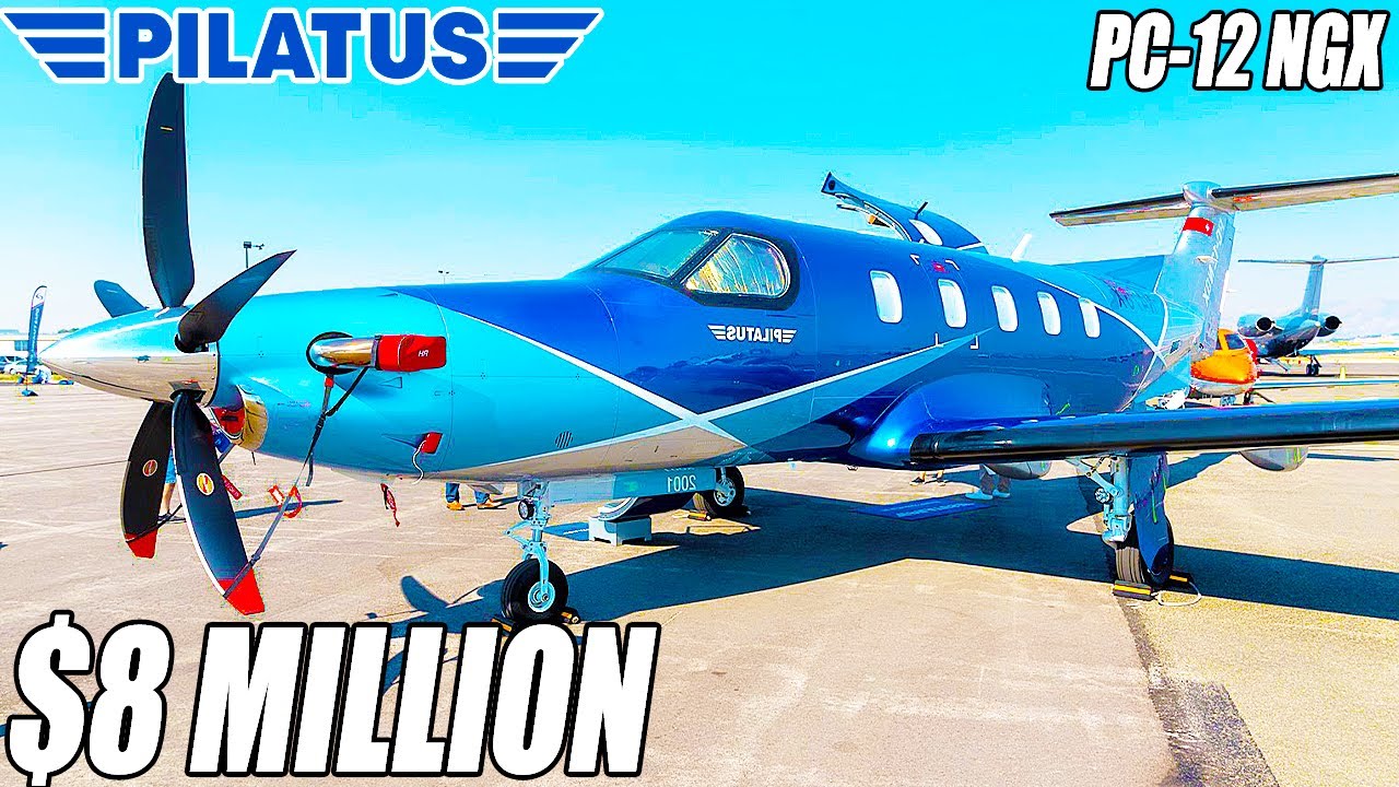 Внутри Pilatus PC12 NGX стоимостью 8 миллионов долларов