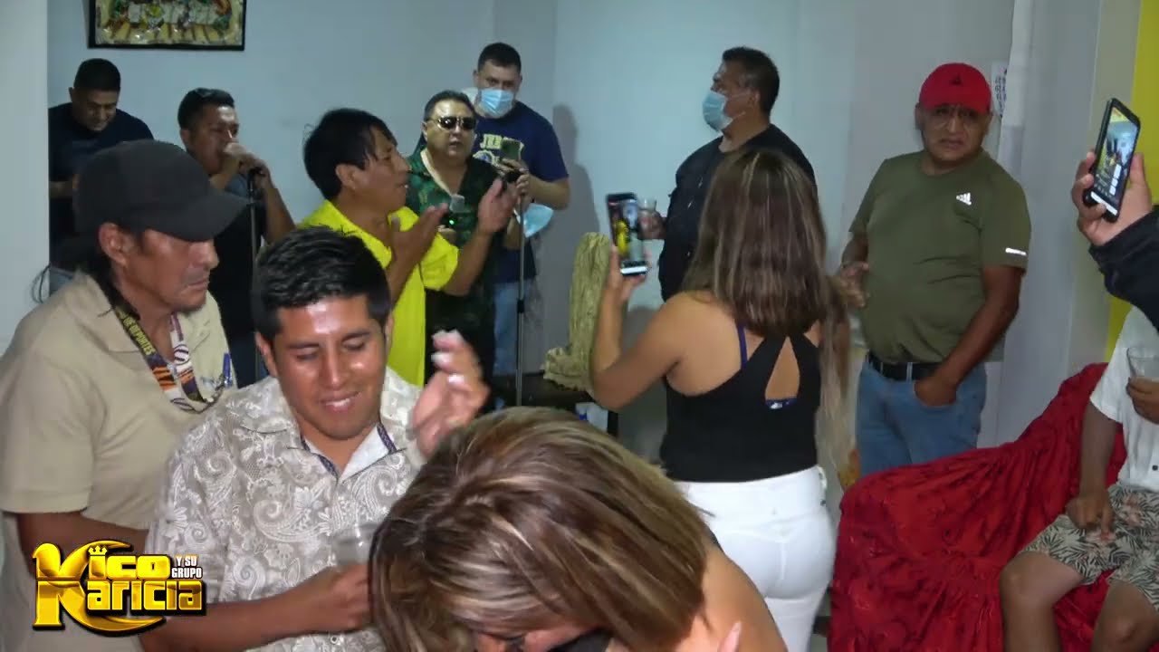 YA SON LAS DOCE DONDE ESTAS AMOR...(D.R.) VICO Y SU GRUPO KARICIA en 4K - CERRITO EL PINO 2021