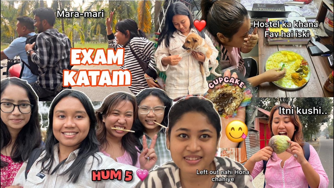 Exam accha nahi hua tho kya atleast katam tho hogaya .