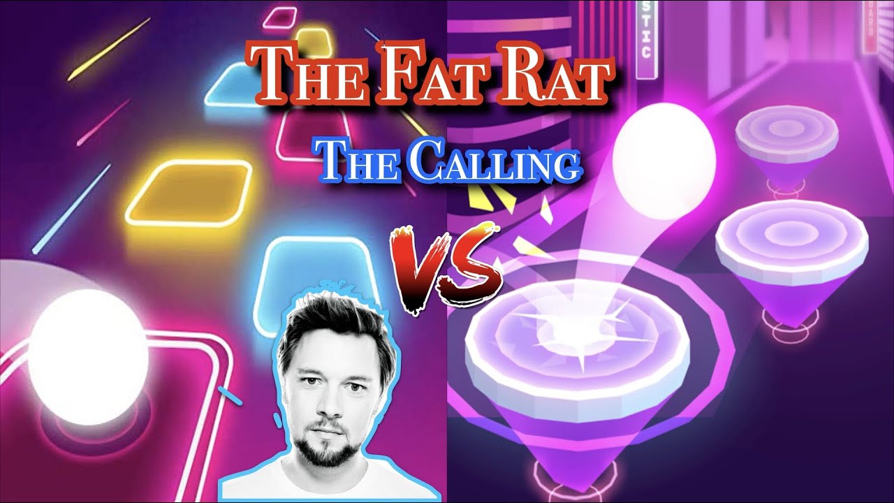 The Fat Rat - The Calling | Tiles hop VS Hop ball 3d (hop ball 3d full perfect)😲