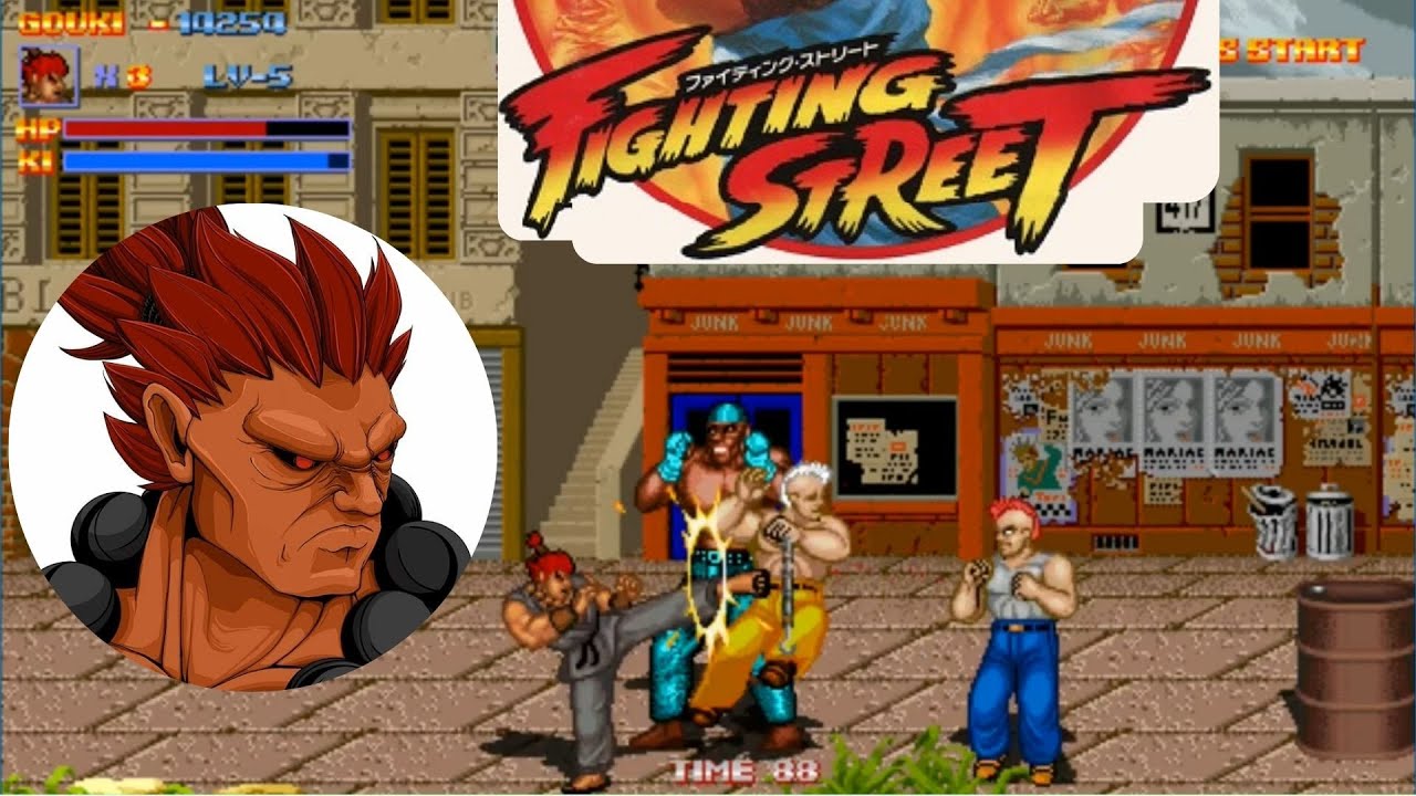 ✅Fighting Street arcade mode (Street Fighter 1) [OpenBOR]