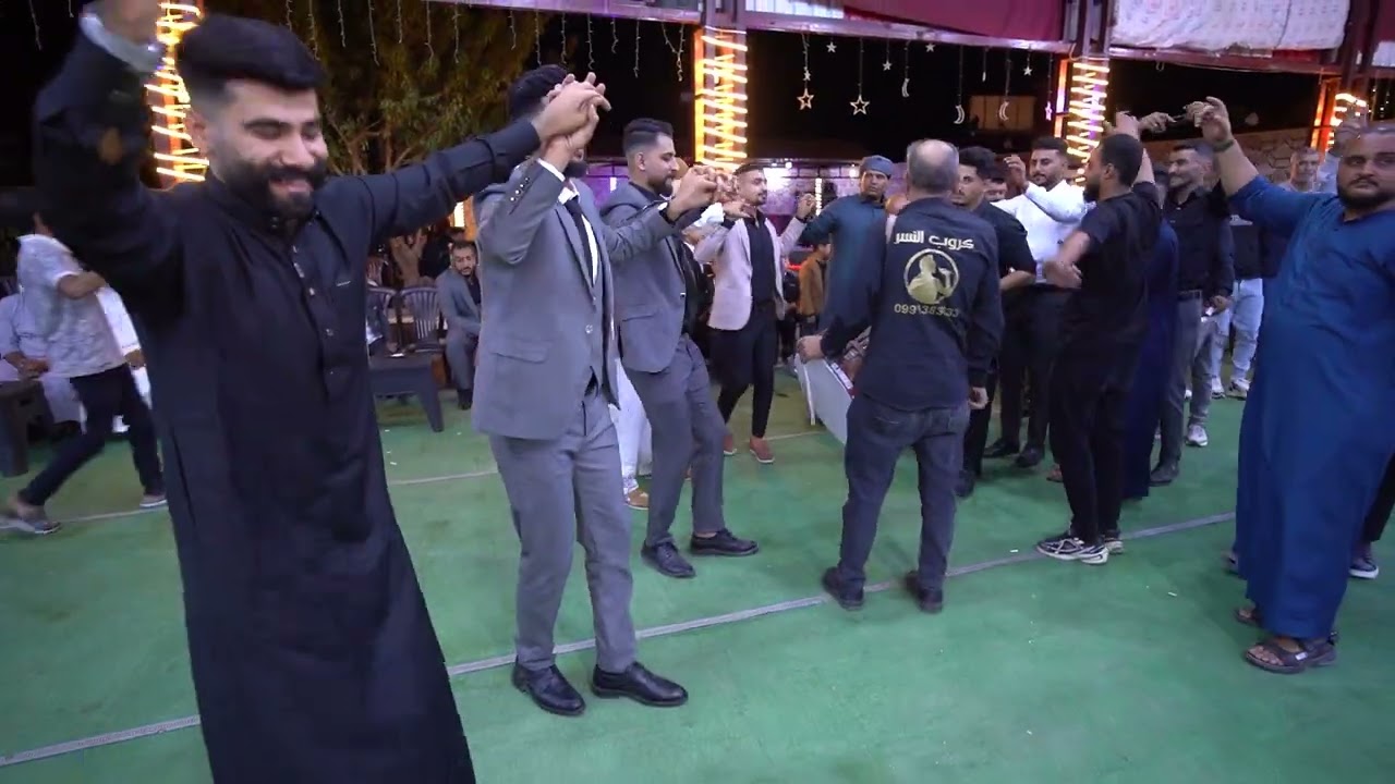 الفنان مصطفى حمام حفلة العريس المهندس سليمان الجاسم الحمد من سكان مدينة منبج عشيرة طي الجزء الثاني