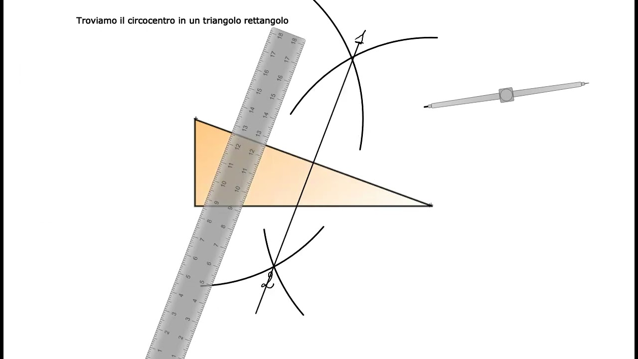 CIRCOCENTRO TRIANGOLO RETTANGOLO