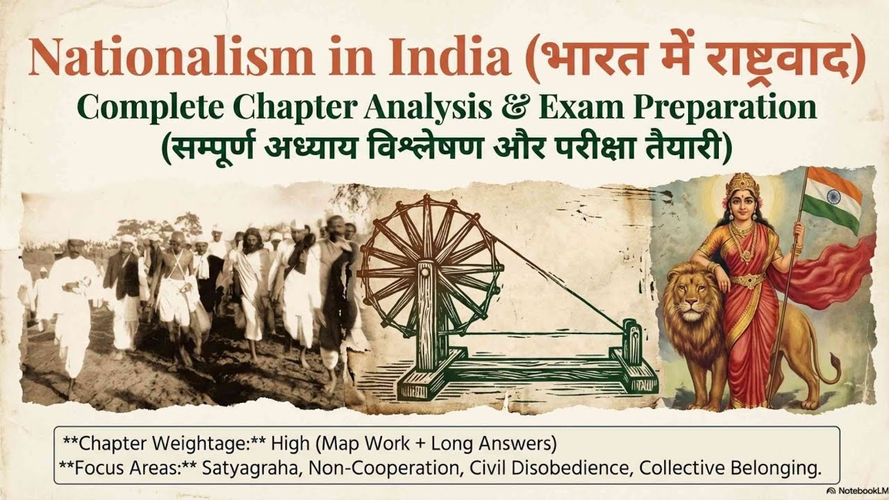 Nationalism in India | Class 10 History Chapter 2 | Full Explanation in Hindi | CBSE 2026 #history 📚