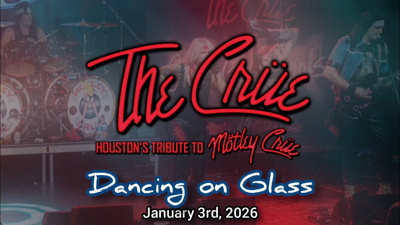 The Crüe - Dancing on Glass 1/3/26 at Warehouse Live, Houston, TX