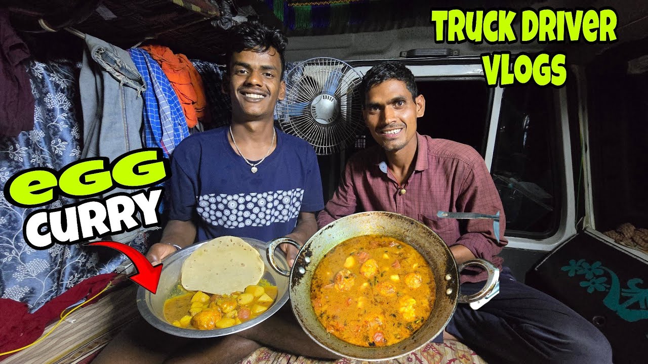 Aaj Rohit Egg Curry 🥚Banayega !! Cooking Inside The Truck !! Nepal Trip !! Cooking #vlog