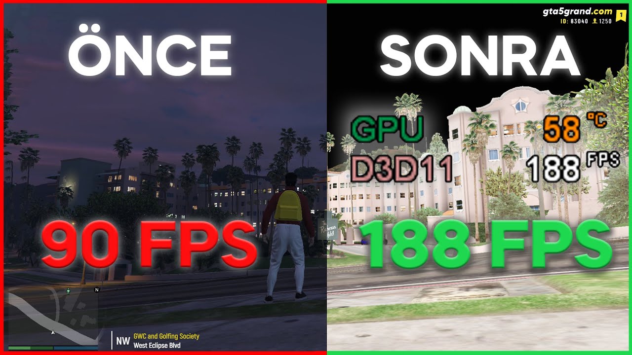 Rage MP Grafik Paketi +188 FPS +Ayarlar | Black Sky PVP Pack #grandrp