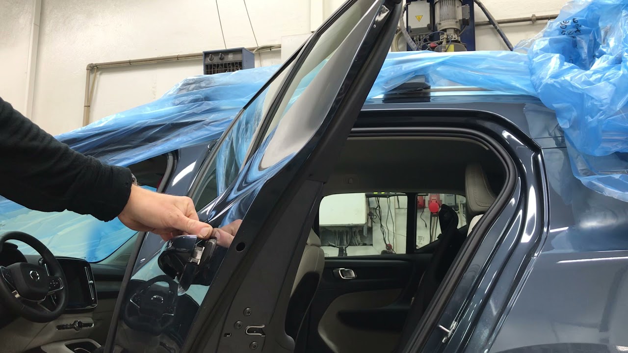 Volvo 2021 rear door handle removal