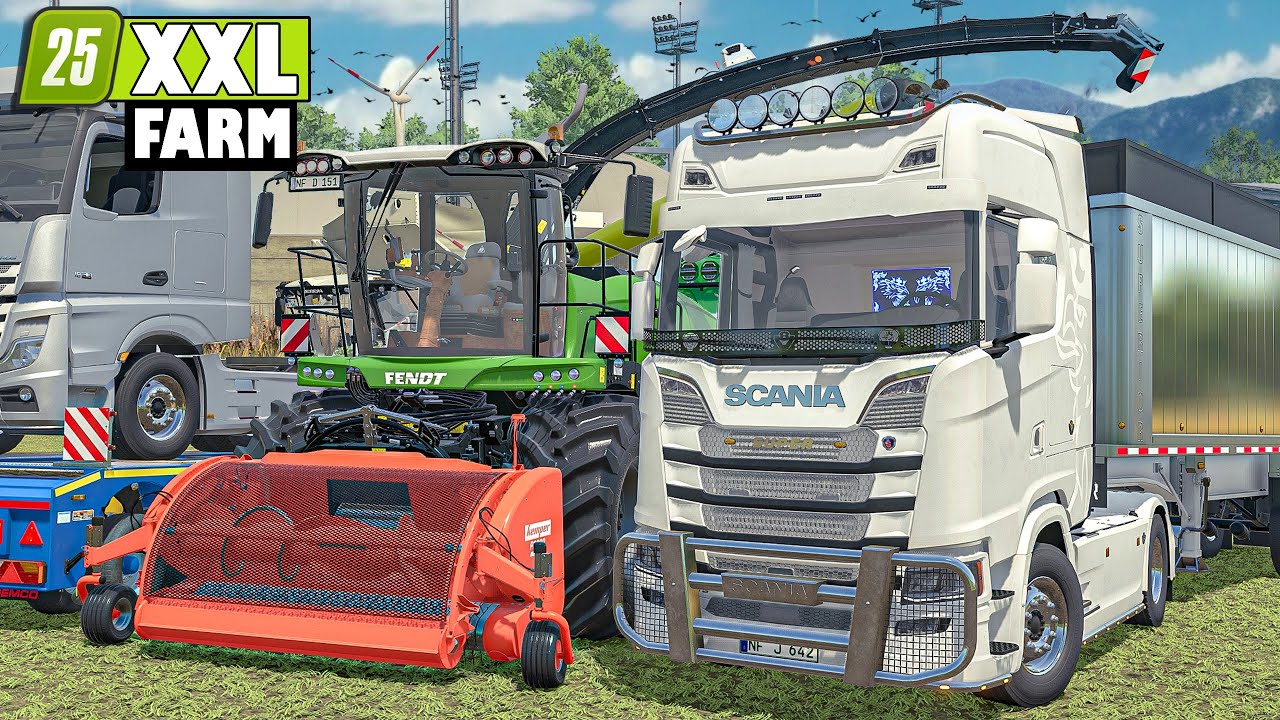 I UPGRADED THE FARM WITH NEW EQUIPMENT | The XXL FARM | Farming Simulator 25