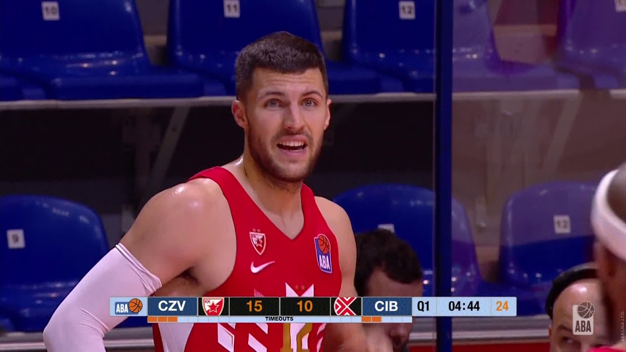 ABA Liga 2019/20, Round 16 match: Crvena zvezda mts - Cibona  (20.1.2020)