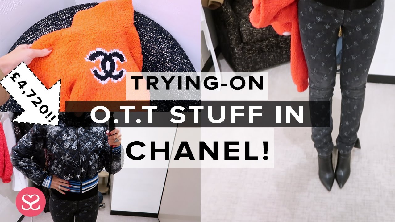 Luxury Harrods Shopping + Trying on WILD Stuff in CHANEL!!