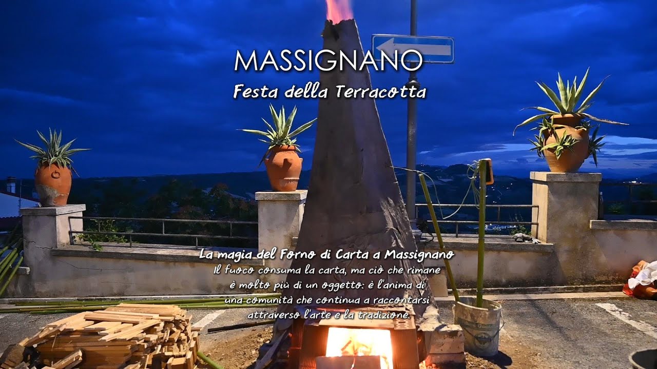 🔥La magia del Forno di Carta a Massignano 