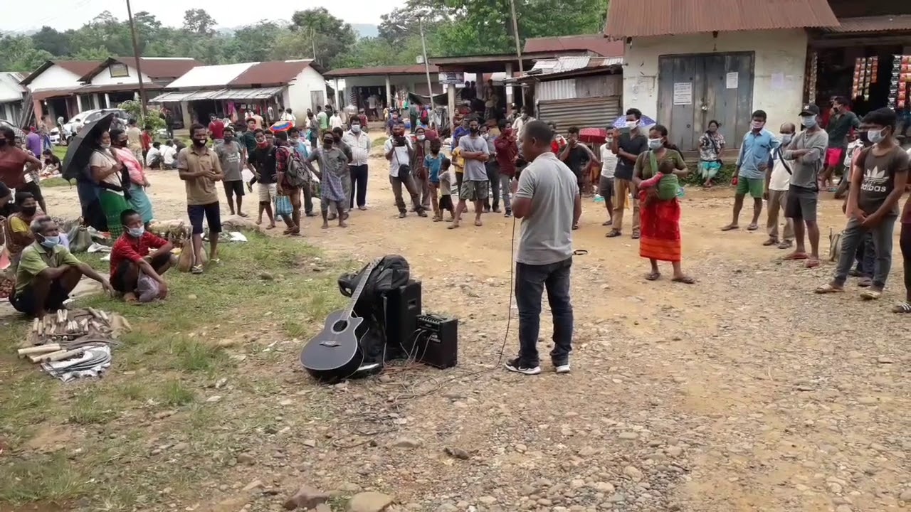 Damal A.sim market preaching //JLFAN ministry