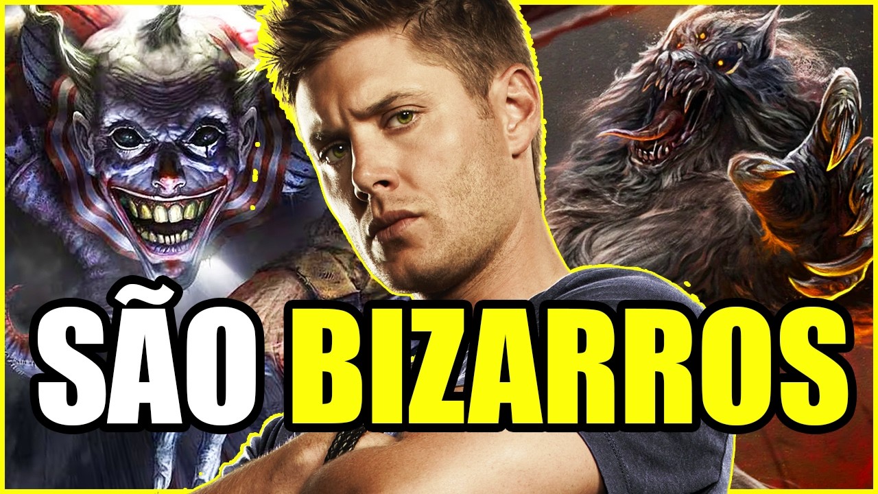 28 CRIATURAS BIZARRAS de SUPERNATURAL | MITOLOGIA CARTOON