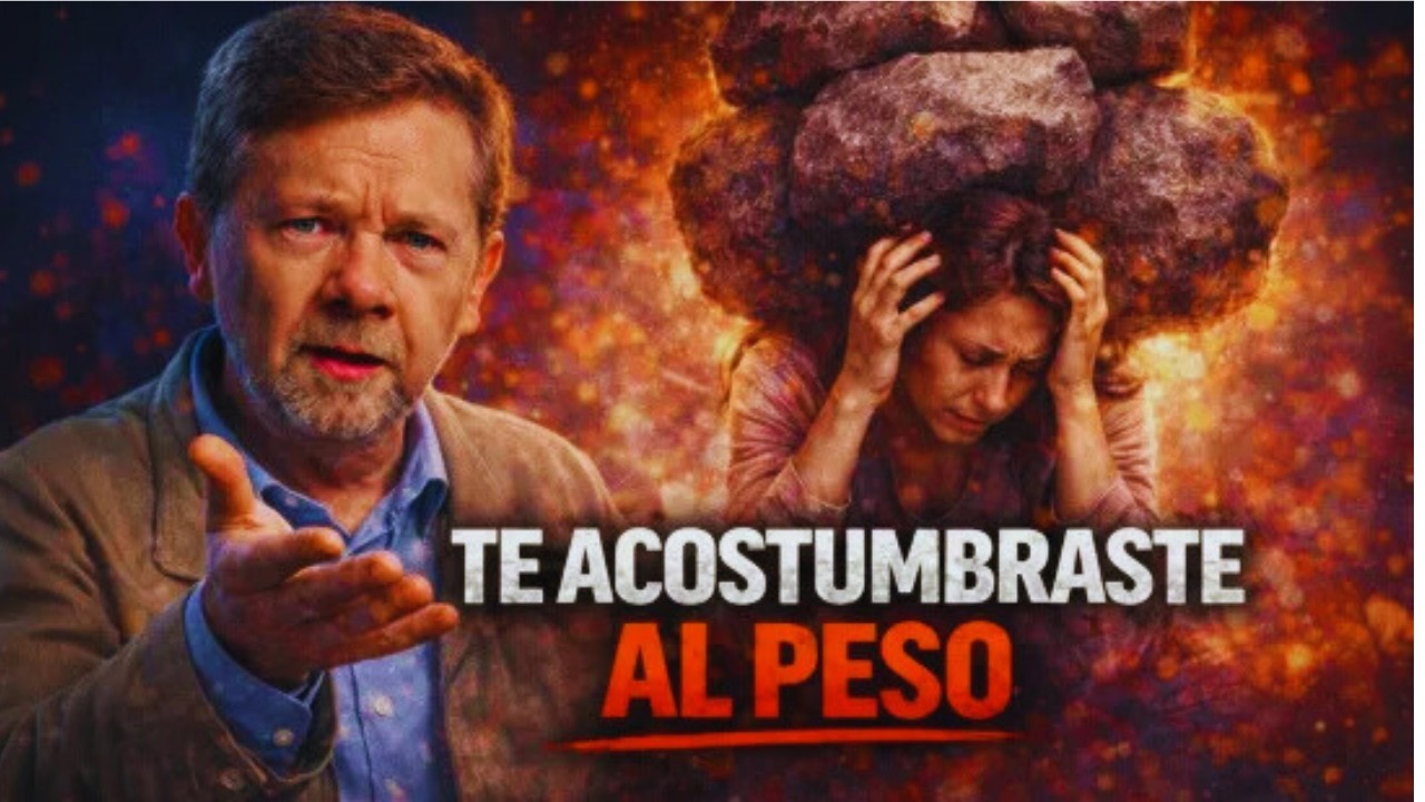 Esa tensión que cargas no es normal, solo se volvió habitual | Eckhart Tolle