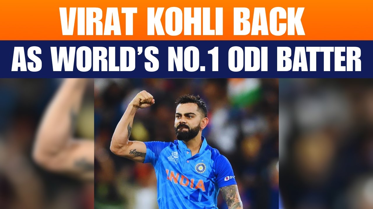 Virat Kohli Returns as No.1 ICC ODI Batter | Record 11th Time | Kohli Overtakes Rohit Sharma | News9