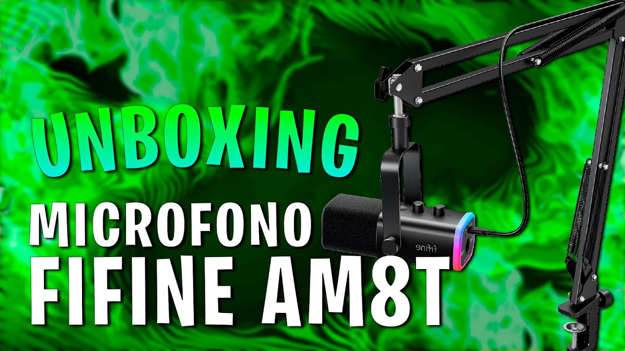 MICROFONO FIFINE AM8T | UNBOXING