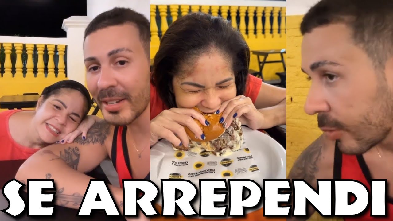 Carlinhos Maia levou Cristiane Castro para comer Hambúrguer e ela envergonha ele😱ele ficou chateado