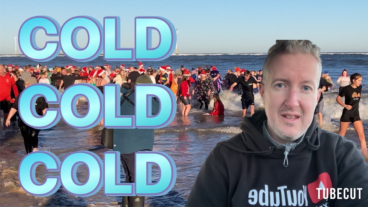These are so Brave! (Boxing Day Dip North Sea)