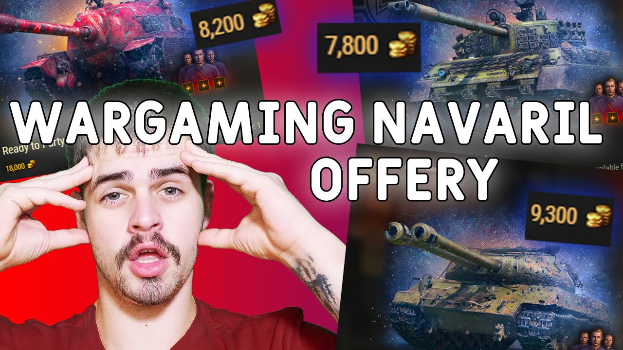 Wargaming navaril NOVÉ OFFERY !! (World of Tanks CZ/SK)