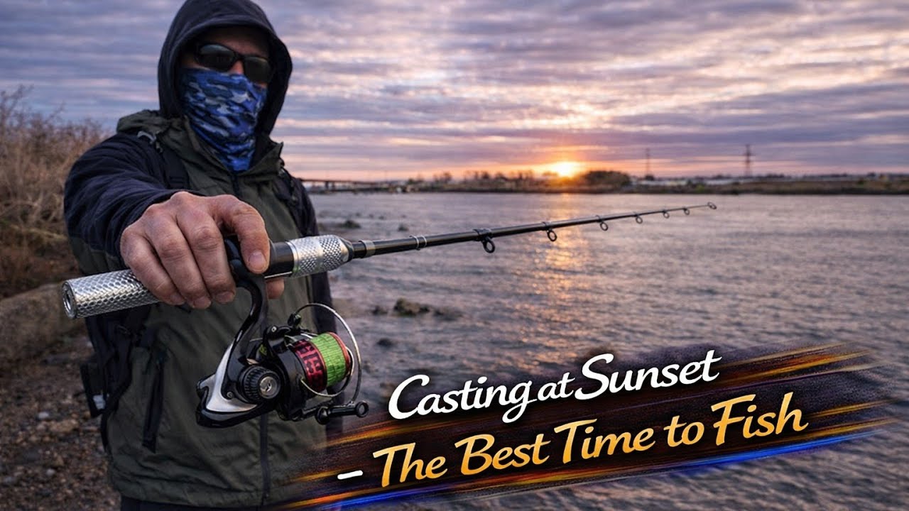 Casting at Sunset – The Best Time to Fish