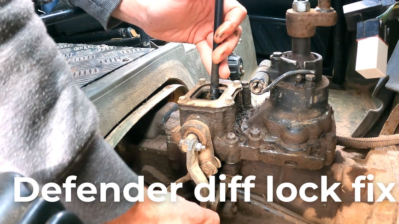 Fixing the diff lock on my Land Rover Defender Wolf