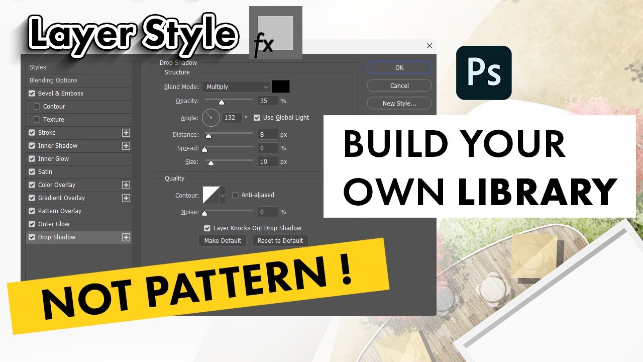 Unleash the Power of Photoshop : Master Layer Styles | Landscape Architect