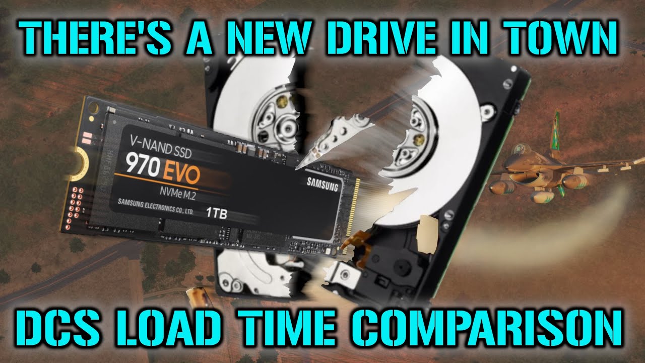 HDD VS NVMe - DCS Mission Loading Time Comparison