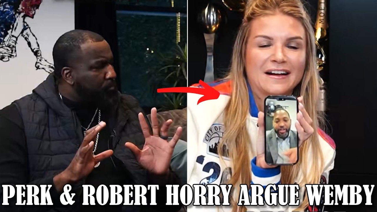 Роберт Хорри подъехал к Кендрику Перкинсу по FaceTime из-за Уэмби. Это не вошло в топ-5 комментар...