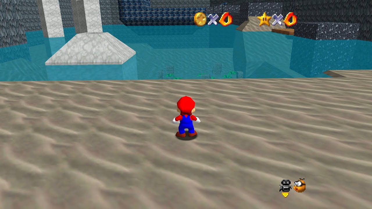 Jolly Roger Bay Remade From Memory by Stumblyn - Mario Builder 64