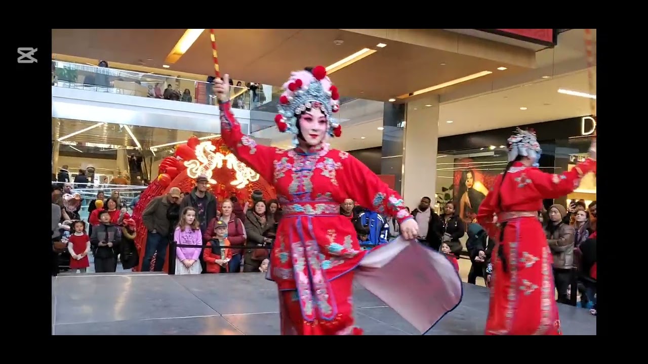 Chinese New Year Celebrations in Montreal Eaton Center 在蒙特利尔慶祝中國新年