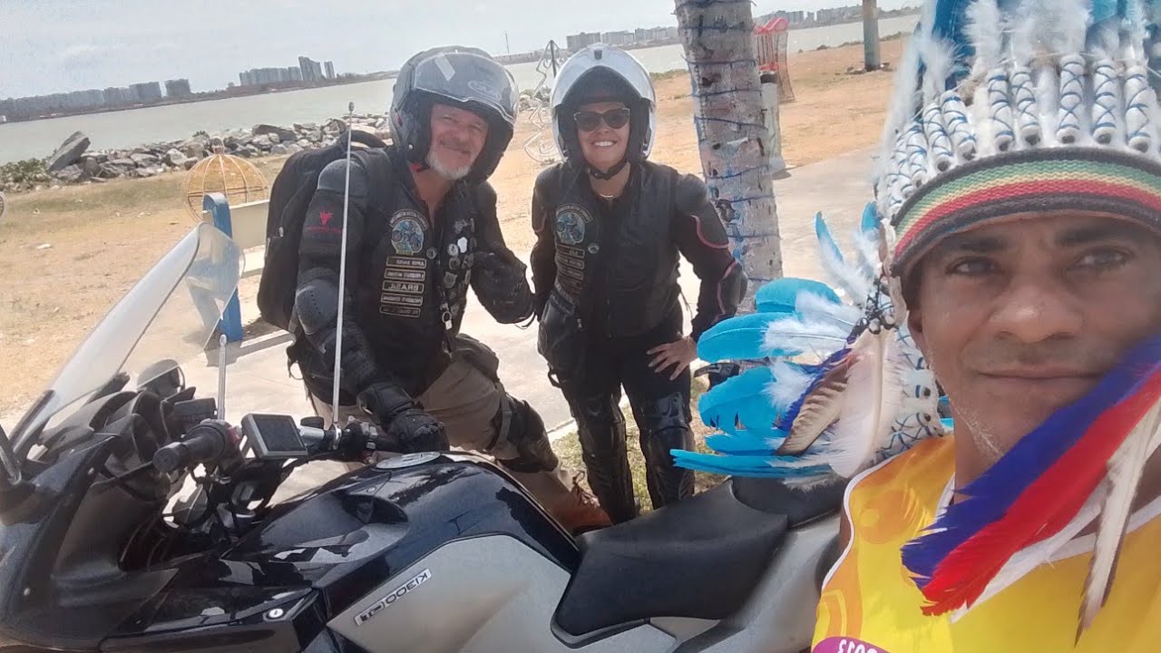 CASAL VIAJA EM UMA SP MOTO BMW 1.300 CCS P/ NORDESTE 