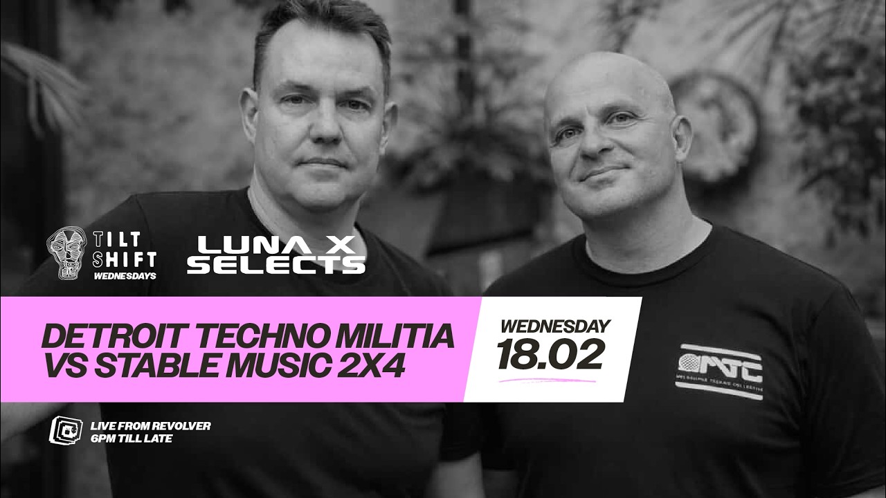 Detroit Techno Militia Vs Stable 2x4 show| Pure Techno | Tilt Shift ⁩@ Rev's 18th Feb 2026