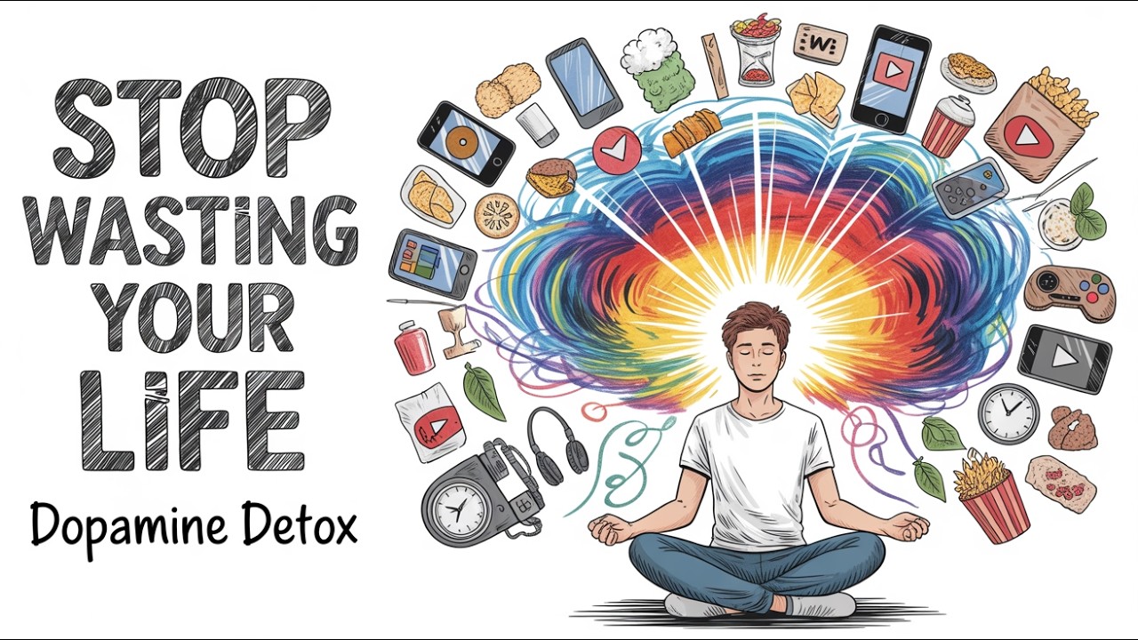 How to Stop Wasting your Life | Why You're Struggling With Discipline | Dopamine Detox