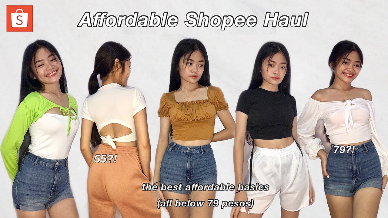 Affordable Basics SHOPEE HAUL!🤍~pt.6 | Krishia Diaz