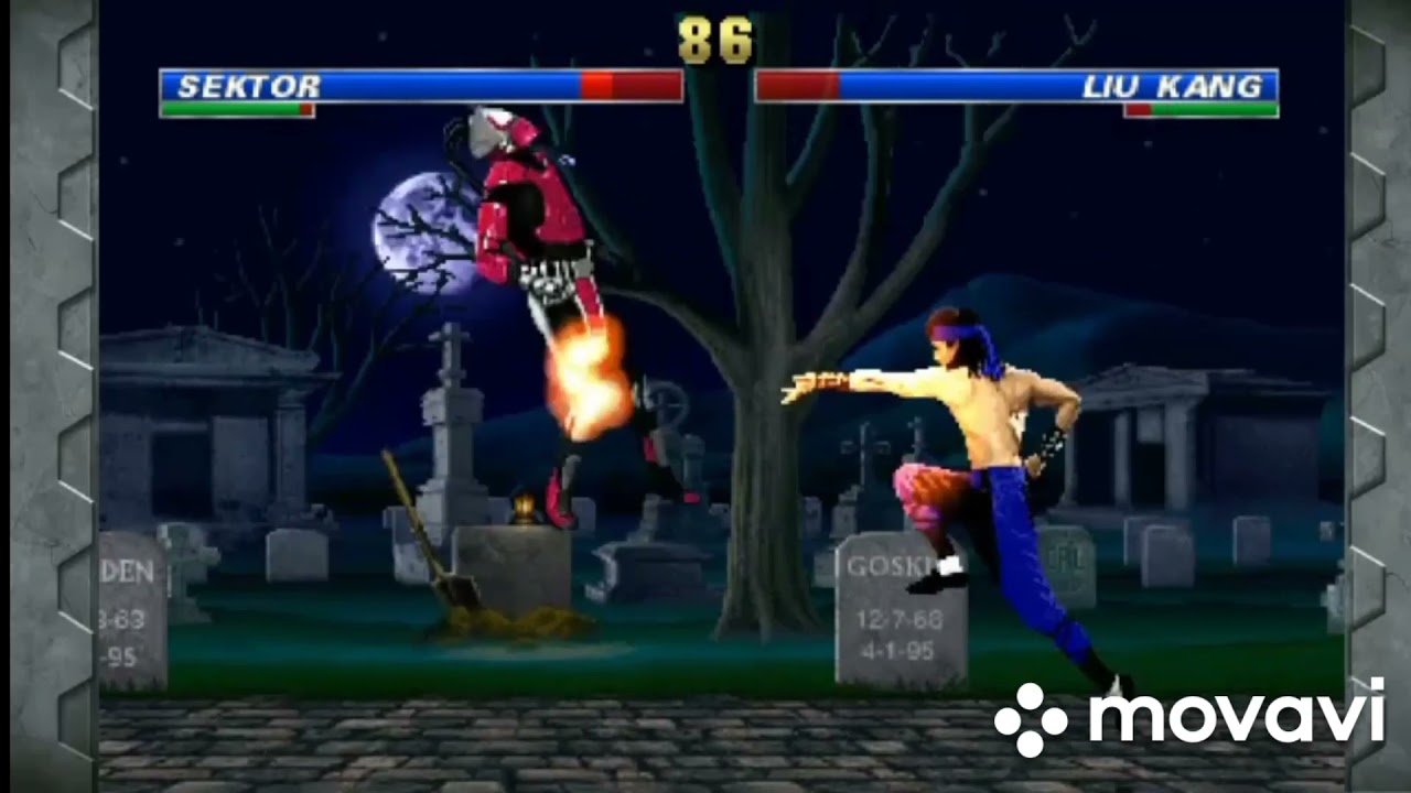 Mortal Kombat 3 // Sektor vs Liu Kang // Liu Kang BABALITY.