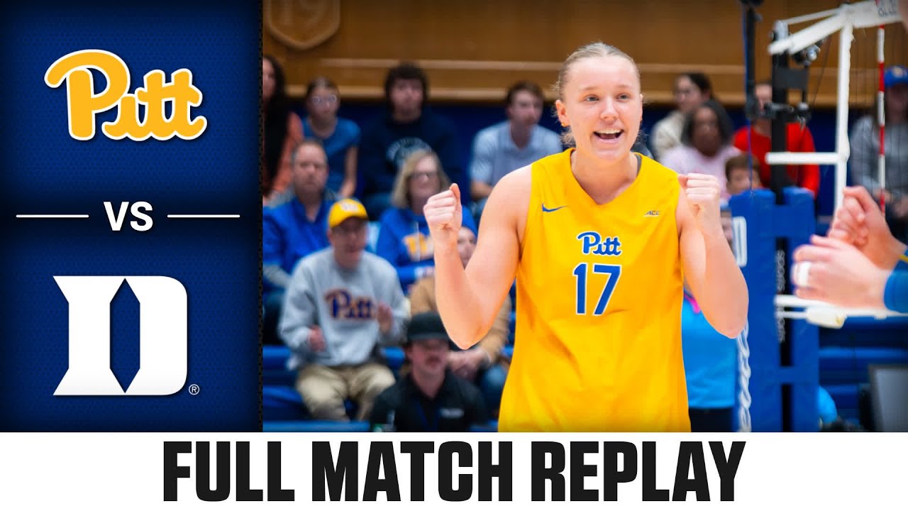 Pittsburgh vs. Duke Full Match Replay | 2025 ACC Volleyball